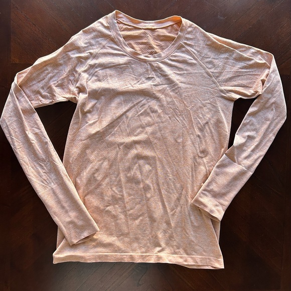 lululemon athletica Other - Lululemon Athletica Blush Long Sleeve Top size 12